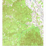 United States Geological Survey Provencal, LA (1957, 62500-Scale) digital map