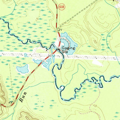 United States Geological Survey Providence Forge, VA (1966, 24000-Scale) digital map