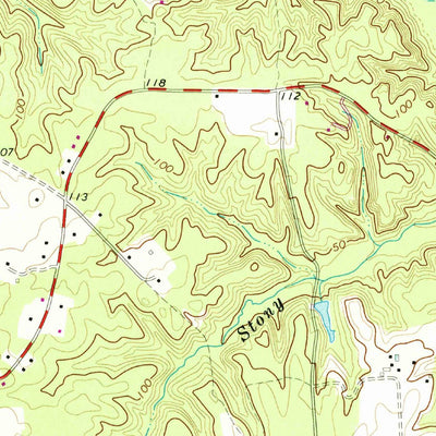United States Geological Survey Providence Forge, VA (1966, 24000-Scale) digital map