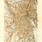 United States Geological Survey Providence, RI (1939, 31680-Scale) digital map