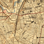 United States Geological Survey Providence, RI (1939, 31680-Scale) digital map