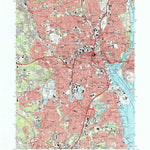 United States Geological Survey Providence, RI (1996, 24000-Scale) digital map