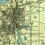 United States Geological Survey Providence, RI-MA (1894, 62500-Scale) digital map