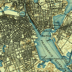 United States Geological Survey Providence, RI-MA (1894, 62500-Scale) digital map
