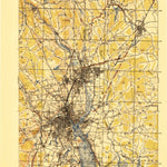 United States Geological Survey Providence, RI-MA (1921, 62500-Scale) digital map