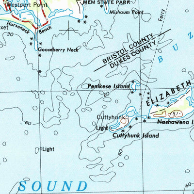 United States Geological Survey Providence, RI-MA-CT-NY (1947, 250000-Scale) digital map