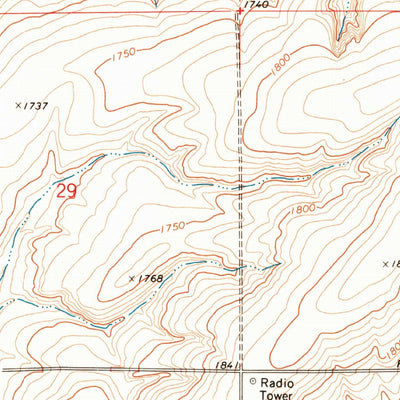 United States Geological Survey Providence, WA (1970, 24000-Scale) digital map