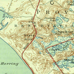 United States Geological Survey Provincetown, MA (1944, 31680-Scale) digital map