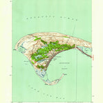 United States Geological Survey Provincetown, MA (1949, 24000-Scale) digital map