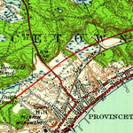 United States Geological Survey Provincetown, MA (1949, 24000-Scale) digital map