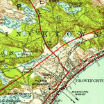United States Geological Survey Provincetown, MA (1949, 31680-Scale) digital map