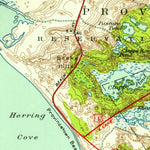 United States Geological Survey Provincetown, MA (1949, 31680-Scale) digital map