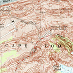 United States Geological Survey Provincetown, MA (1972, 24000-Scale) digital map