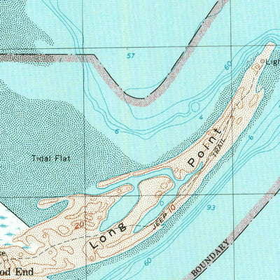United States Geological Survey Provincetown, MA (1972, 25000-Scale) digital map