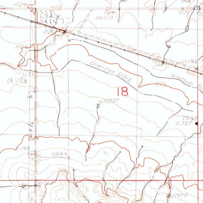 United States Geological Survey Provo, SD (1982, 25000-Scale) digital map