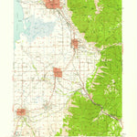 United States Geological Survey Provo, UT (1949, 62500-Scale) digital map