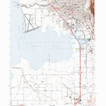 United States Geological Survey Provo, UT (1993, 24000-Scale) digital map