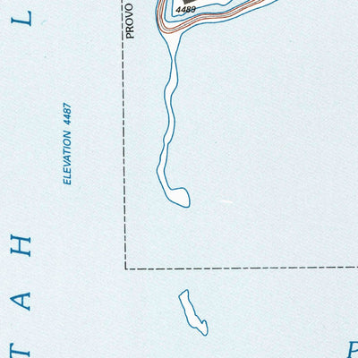 United States Geological Survey Provo, UT (1993, 24000-Scale) digital map