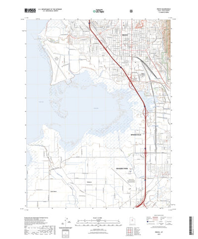 United States Geological Survey Provo, UT (2023, 24000-Scale) digital map