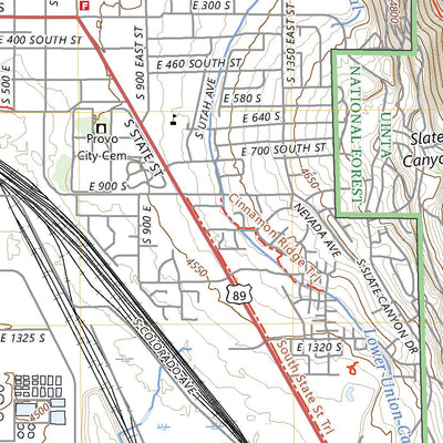 United States Geological Survey Provo, UT (2023, 24000-Scale) digital map