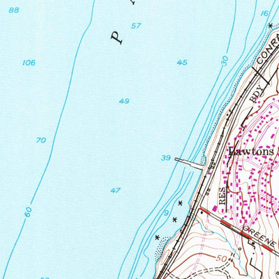 United States Geological Survey Prudence Island, RI (1955, 24000-Scale) digital map