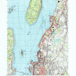 United States Geological Survey Prudence Island, RI (1996, 24000-Scale) digital map
