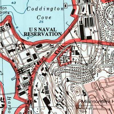 United States Geological Survey Prudence Island, RI (1996, 24000-Scale) digital map