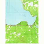 United States Geological Survey Prudenville, MI (1963, 24000-Scale) digital map