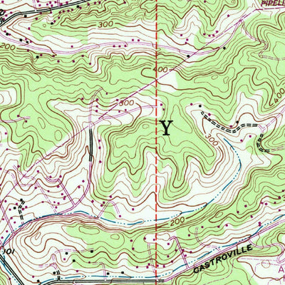 United States Geological Survey Prunedale, CA (1954, 24000-Scale) digital map