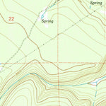 United States Geological Survey Pryor Creek, CO (1994, 24000-Scale) digital map