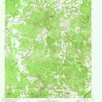 United States Geological Survey Pryor Mountain, TX (1973, 24000-Scale) digital map