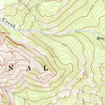 United States Geological Survey Ptarmigan Mountain, WY (1970, 24000-Scale) digital map