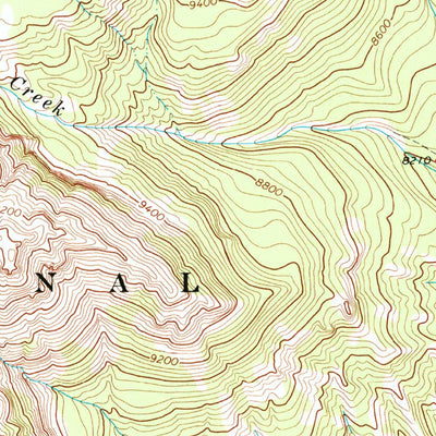 United States Geological Survey Ptarmigan Mountain, WY (1970, 24000-Scale) digital map
