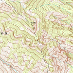 United States Geological Survey Ptarmigan Mountain, WY (1970, 24000-Scale) digital map