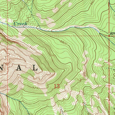 United States Geological Survey Ptarmigan Mountain, WY (1991, 24000-Scale) digital map