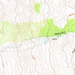 United States Geological Survey Puaakala, HI (1981, 24000-Scale) digital map