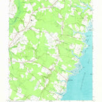 United States Geological Survey Public Landing, MD (1967, 24000-Scale) digital map