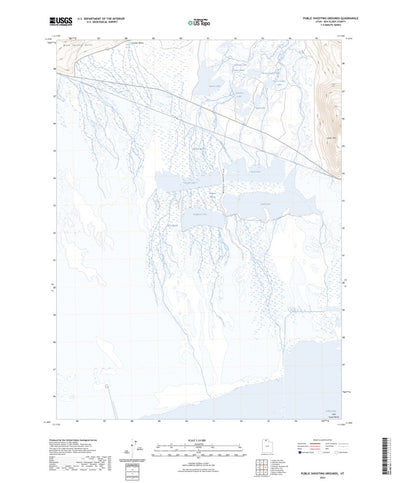 United States Geological Survey Public Shooting Grounds, UT (2023, 24000-Scale) digital map