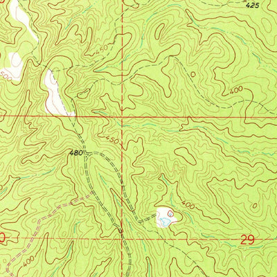 United States Geological Survey Puckett, MS (1968, 24000-Scale) digital map