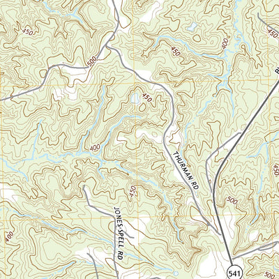 United States Geological Survey Puckett, MS (2020, 24000-Scale) digital map