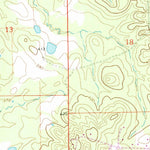 United States Geological Survey Puckett NW, MS (1968, 24000-Scale) digital map