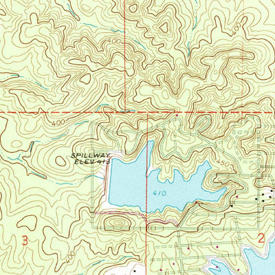United States Geological Survey Puckett NW, MS (1968, 24000-Scale) digital map