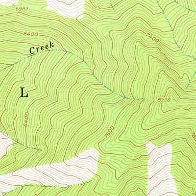 United States Geological Survey Puddin Mountain, ID (1962, 24000-Scale) digital map