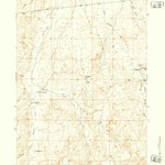 United States Geological Survey Puddle Springs, WY (1952, 24000-Scale) digital map