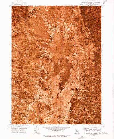 United States Geological Survey Puddle Valley Knolls, UT (1973, 24000-Scale) digital map