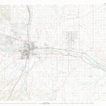 United States Geological Survey Pueblo, CO (1981, 100000-Scale) digital map