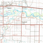 United States Geological Survey Pueblo, CO (1981, 100000-Scale) digital map