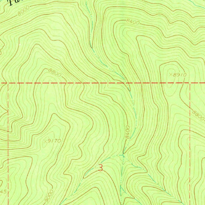 United States Geological Survey Pueblo Peak, NM (1965, 24000-Scale) digital map