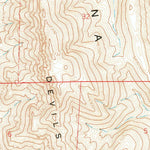 United States Geological Survey Puertecito Gap, NM (1965, 24000-Scale) digital map