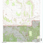 United States Geological Survey Puertecito, NM (1995, 24000-Scale) digital map
